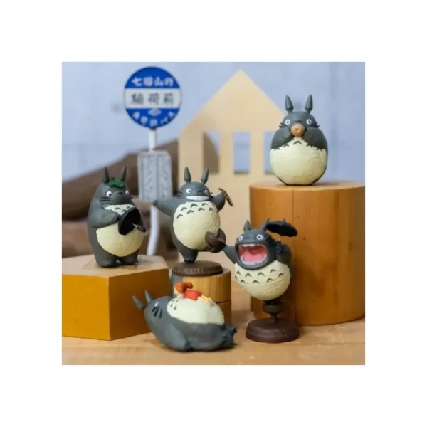 Cheap Pose Collection Assort. de 6 Figurines Totoro 02 – Mon Voisin Totoro Figurines