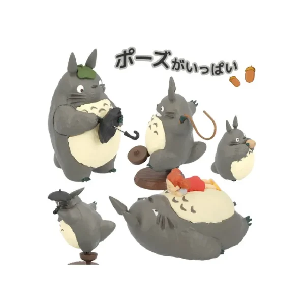 Cheap Pose Collection Assort. de 6 Figurines Totoro 02 – Mon Voisin Totoro Figurines