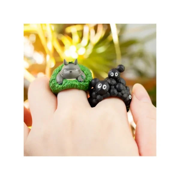 Best Sale Pose Collection Totoro Assortiment de 6 Bagues - Mon Voisin Totoro Figurines