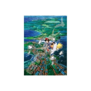 New Puzzle Vitrail 500P Ciel de Koriko - Kiki la petite sorcière Puzzle