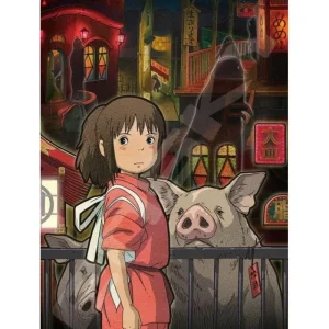 Clearance Puzzle Vitrail 500P De l’autre côté du tunnel - Le Voyage de Chihiro Puzzle