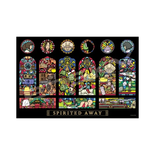 Cheap Puzzle Vitrail 1000P Galerie des personnages Aburaya - Le Voyage de C Puzzle