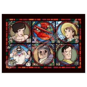 Outlet Puzzle Vitrail 208P Gallerie des personnages - Porco Rosso Puzzle