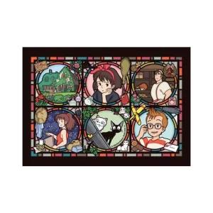 Fashion Puzzle Vitrail 208P Gallerie des personnages - Kiki la petite sorcièr Puzzle