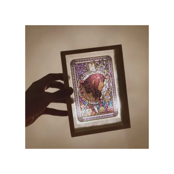 Discount Puzzle Vitrail 208P Gallerie des personnages - Si tu tends l'oreille Puzzle