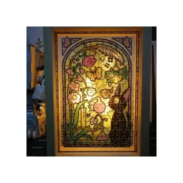 Discount Puzzle Vitrail 208P Gallerie des personnages - Si tu tends l'oreille Puzzle