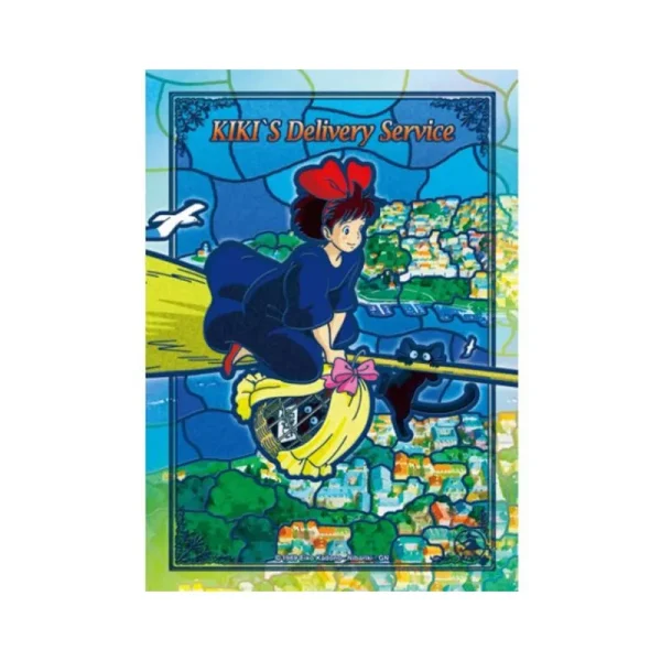 Fashion Puzzle Vitrail 208P Kiki en service - Kiki's Delivery Service Puzzle