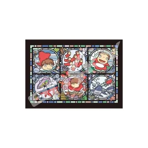 Store Puzzle Vitrail 208P Plein de Ponyos - Ponyo sur la falaise Puzzle
