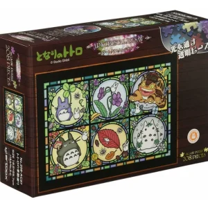 Best Puzzle Vitrail 208P Toutes les saisons - Mon Voisin Totoro Puzzle