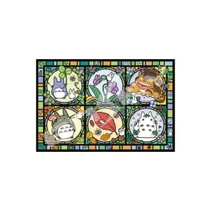 Online Puzzle Vitrail 1000P Toutes les saisons - Mon Voisin Totoro Puzzle