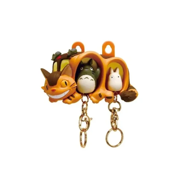 Fashion Range Porte-Clés Chatbus Et Totoro - Mon Voisin Totoro Porte-Clés