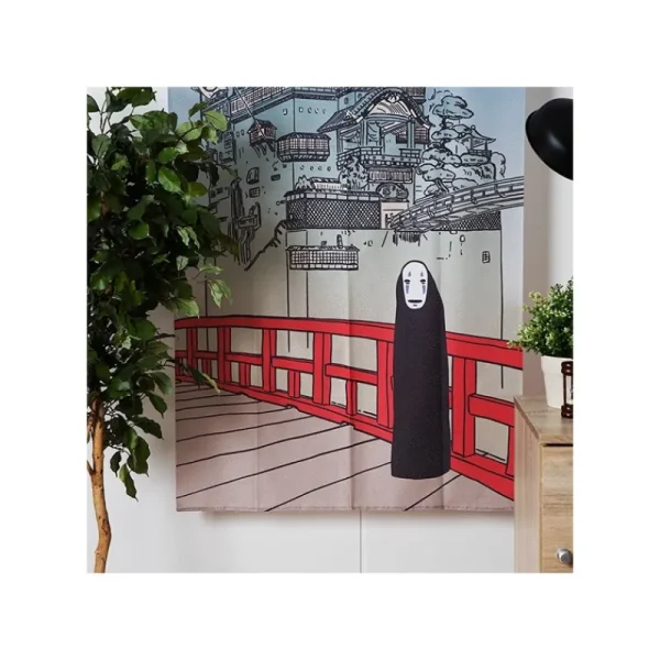 Cheap Rideaux Japonais Aburaya & No Face - Le Voyage de Chihiro Décoration Murale