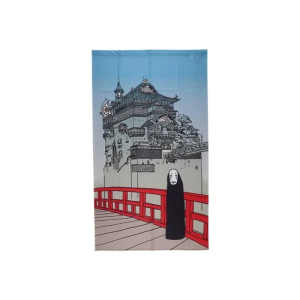 Cheap Rideaux Japonais Aburaya & No Face - Le Voyage de Chihiro Décoration Murale