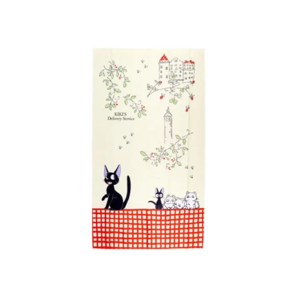 Hot Rideaux Japonais Jiji et ses enfants - Kiki's Delivery Service Décoration Murale