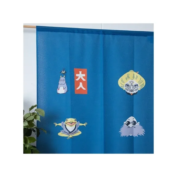 Cheap Rideaux Japonais Kichijo Bleu - Le Voyage de Chihiro Décoration Murale