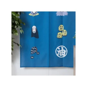 Cheap Rideaux Japonais Kichijo Bleu - Le Voyage de Chihiro Décoration Murale