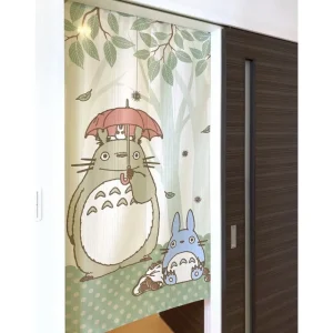 Store Rideaux Japonais Totoro parapluie - Mon Voisin Totoro Décoration Murale