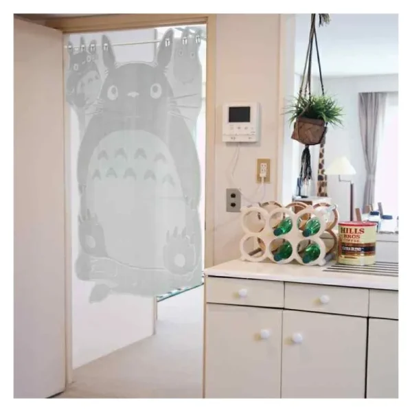 Hot Rideaux Japonais transparent Totoro - Mon Voisin Totoro Décoration Murale