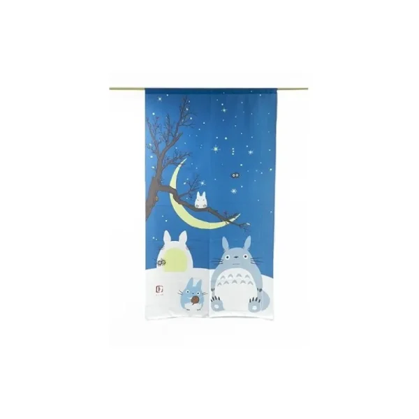 Cheap Rideaux Totoro Ciel d'hiver - Mon Voisin Totoro Décoration Murale