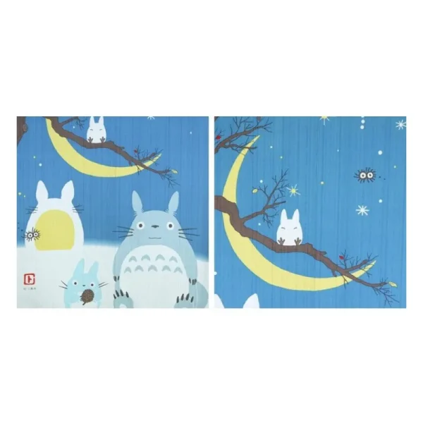 Hot Rideaux Totoro Ciel D'Hiver - Mon Voisin Totoro Décoration Murale