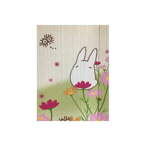 Shop Rideaux Totoro Fleurs - Mon Voisin Totoro Décoration Murale