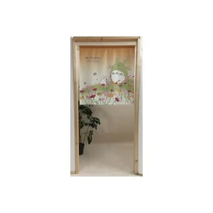 Shop Rideaux Totoro Fleurs - Mon Voisin Totoro Décoration Murale