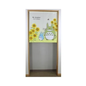 Fashion Rideaux Totoro Tournesol - Mon Voisin Totoro Décoration Murale