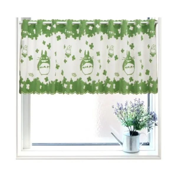 Best Sale Rideaux Totoro Trèfles - Mon Voisin Totoro Décoration Murale