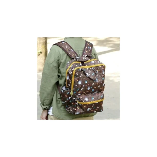 Shop Sac à dos Pliable Totoro Feuilles - Mon Voisin Totoro Sacs