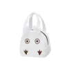 Shop Sac à Lunch Totoro Blanc Tissu - Mon Voisin Totoro Cuisine Et Table