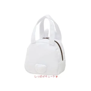Shop Sac à Lunch Totoro Blanc Tissu - Mon Voisin Totoro Cuisine Et Table