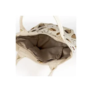 New Sac Brode Beige Totoro Noisettes - Mon Voisin Totoro Sacs
