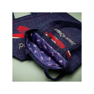 Cheap Sac en Laine Brodé Hydravion - Porco Rosso Sacs
