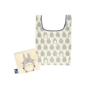 New Sac pliable Silhouette Totoro Gris 40x20 cm - Mon Voisin Totoro Sacs