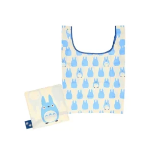 Best Sac Pliable Silhouette Totoro Bleu 40x20 cm - Mon Voisin Totoro Sacs