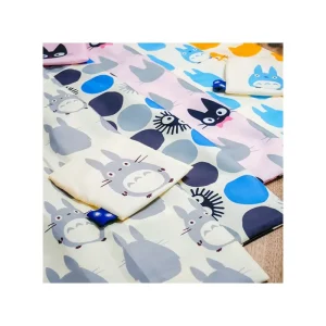 Best Sac Pliable Silhouette Totoro Bleu 40x20 cm - Mon Voisin Totoro Sacs