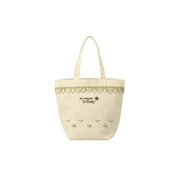 Cheap Sac Totoro Gris et Blanc Prairie 32 x 15 cm - Mon Voisin Totoro Sacs