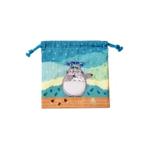 Store Sacoche à cordon Totoro sous la pluie 20 x 19 cm - Mon Voisin Totoro Sacs