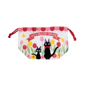 Best Sale Sacoche à Gousset Jiji et Chaton 17 x 26 cm - Kiki la petite sorcière Sacs