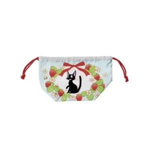 Discount Sacoche à Gousset Jiji Fraises 17 x 26 cm - Kiki la petite sorcière Sacs