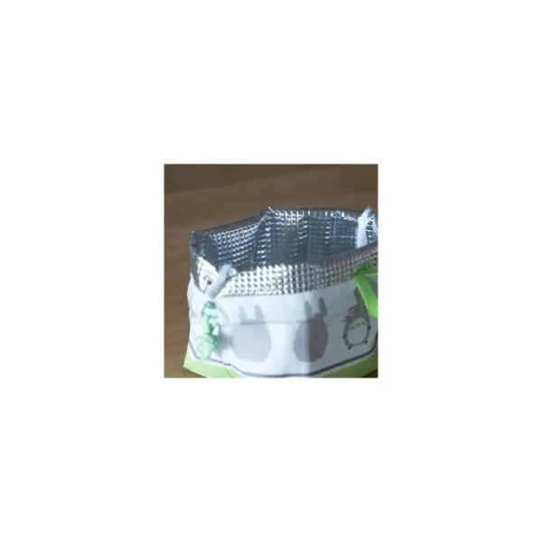 Best Sale Sacoche à Gousset Silhouette Totoro Gris 17 x 26 cm - Mon Voisin Toto Sacs