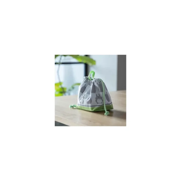 Best Sale Sacoche à Gousset Silhouette Totoro Gris 17 x 26 cm - Mon Voisin Toto Sacs