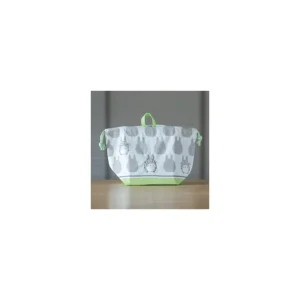 Best Sale Sacoche à Gousset Silhouette Totoro Gris 17 x 26 cm - Mon Voisin Toto Sacs