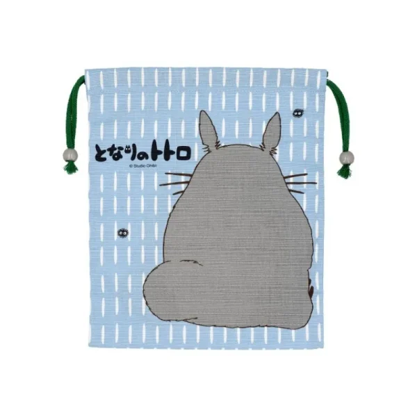Sale Sacoche Tissu Bleue Totoro Gris - Mon Voisin Totoro Sacs