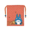 New Sacoche Tissu Orange Totoro Bleu - Mon Voisin Totoro Sacs