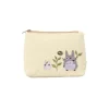 Outlet Sacoche Totoro Gris et Blanc Prairie 11 x 15 cm - Mon Voisin Totoro Sacs
