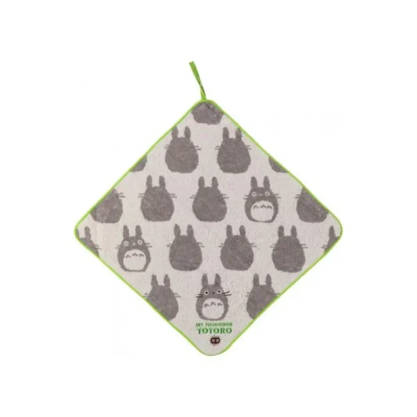 Discount Serviette à passant Silhouette Totoro Gris - Mon Voisin Totoro Linge De Maison