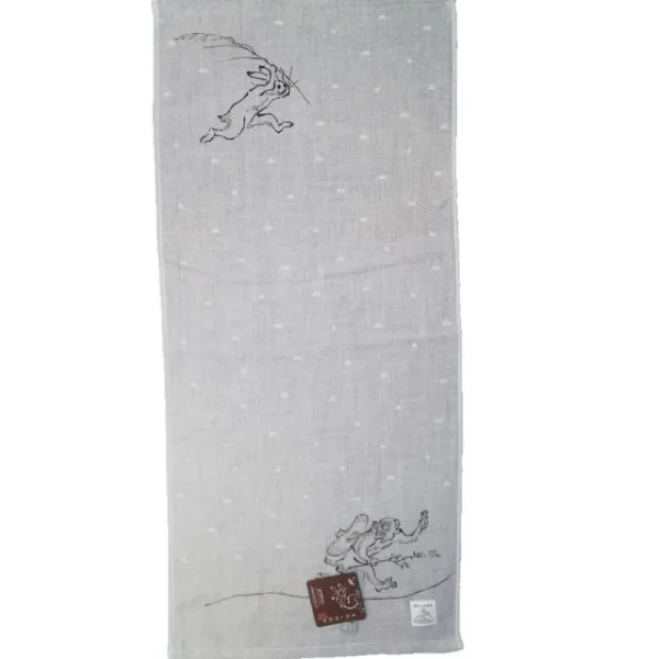 New Serviette Chojujinbutsugiga Giga 34x80 Linge De Maison
