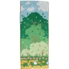 Best Serviette Course Totoro bleu & blanc 34x80 cm - Mon Voisin Totoro Linge De Maison