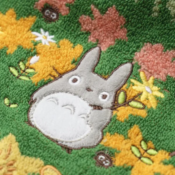 Best Serviette Course Totoro bleu & blanc 34x80 cm - Mon Voisin Totoro Linge De Maison